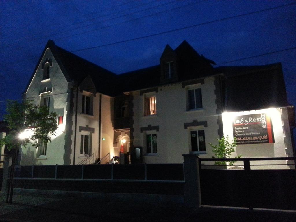 Hotel Le 6 3 Home Port En Bessin Exterior foto